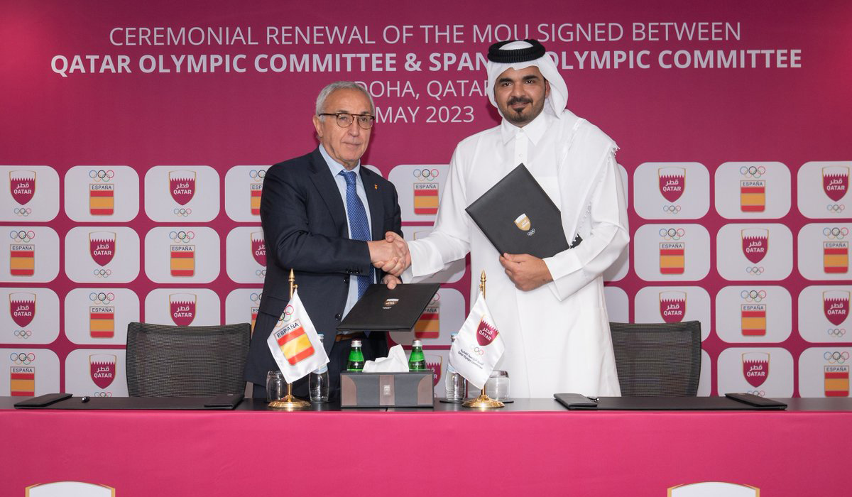 Qatar Olympic Committee Renews Sports Cooperation Agreement With Spanish Counterpart